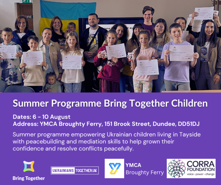 Bring Together Children Summer Programme 2024